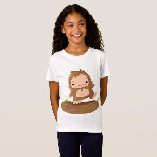 Chibi Bigfoot T-shirt (Voorkant volledig)