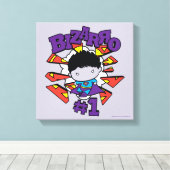 Chibi Bizarro #1 Canvas Afdruk (Insitu (Houten vloer))