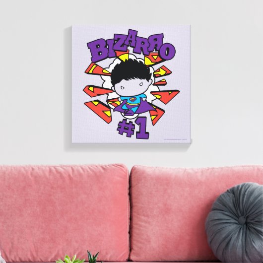 Chibi Bizarro #1 Canvas Afdruk (Insitu (Woonkamer))