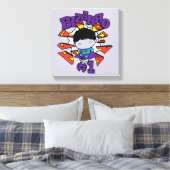 Chibi Bizarro #1 Canvas Afdruk (Insitu (Slaapkamer))