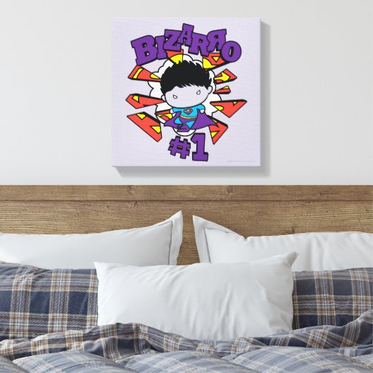 Chibi Bizarro #1 Canvas Afdruk (Insitu (Slaapkamer))