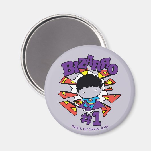 Chibi Bizarro #1 Magneet (Voorkant / Achterkant)