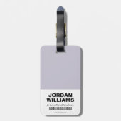 Chibi Bizarro Arctic Vision Bagagelabel (Achterkant verticaal)