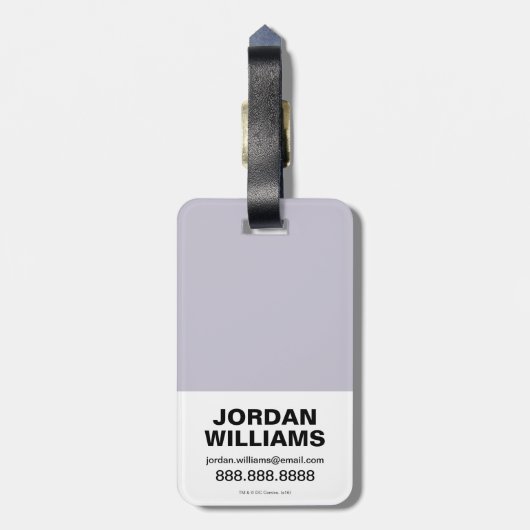 Chibi Bizarro Arctic Vision Bagagelabel (Achterkant verticaal)