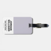 Chibi Bizarro Arctic Vision Bagagelabel (Achterkant horizontaal)