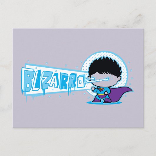 Chibi Bizarro Arctic Vision Briefkaart (Voorkant)