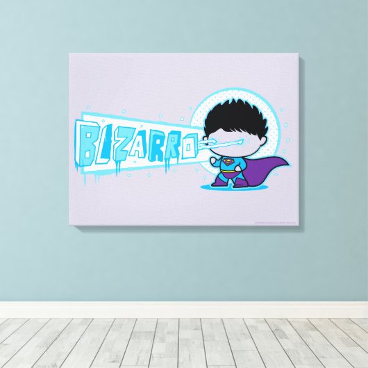 Chibi Bizarro Arctic Vision Canvas Afdruk (Insitu (Houten vloer))