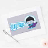 Chibi Bizarro Arctic Vision Rechthoekige Sticker (Envelop)