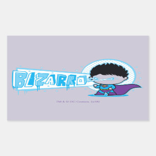 Chibi Bizarro Arctic Vision Rechthoekige Sticker