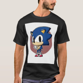 Chibi Blauwe Snelheid Held T-shirt
