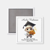 🎓Chibi Blossom Afstuderen Magneet (Voorkant / Achterkant)