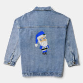 Chibi Blue Suit Santa Denim Jacket (Achterkant)