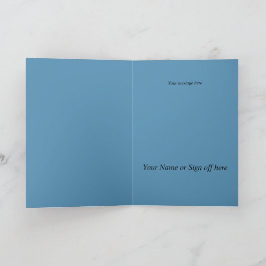 Chibi Boy staande bij een auto Verjaardag Kaart (Binnen)