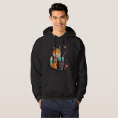 Chibi Bubble Tea Fox  Boba Tea Hoodie (Voorkant volledig)