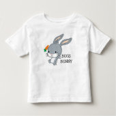 Chibi BUGS BUNNY™ met wortel Kinder Shirts (Voorkant)
