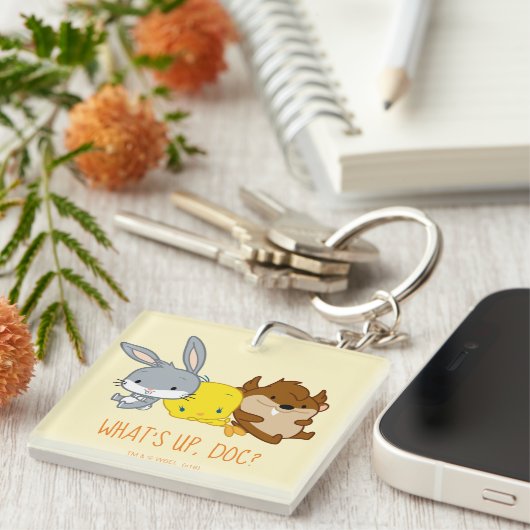 Chibi BUGS BUNNY™, TWEETY™ & TAZ™ Sleutelhanger