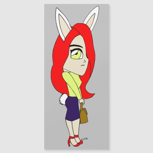 chibi bunnygirl (Voorkant)
