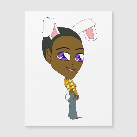 chibi bunnygirl (Voorkant)
