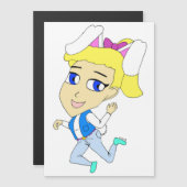 chibi bunnygirl (Voorkant / Achterkant)