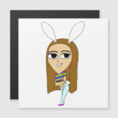 chibi bunnygirl (Voorkant / Achterkant)