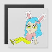 chibi bunnygirl (Voorkant / Achterkant)