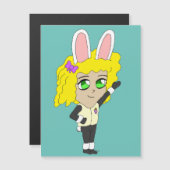 chibi bunnygirl (Voorkant / Achterkant)