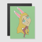 chibi bunnygirl (Voorkant / Achterkant)