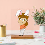 chibi bunnygirl acryl bord (Huwelijk)