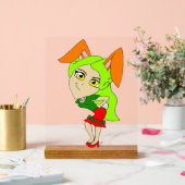 chibi bunnygirl acryl bord (Huwelijk)