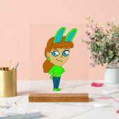 chibi bunnygirl acryl bord (Huwelijk)
