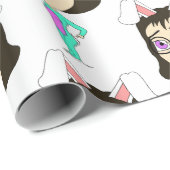 chibi bunnygirl cadeaupapier (Rol Hoek)