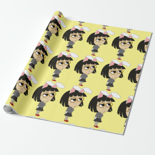 chibi bunnygirl cadeaupapier