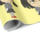 chibi bunnygirl cadeaupapier (Rol Hoek)