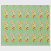 chibi bunnygirl cadeaupapier (Vlak)