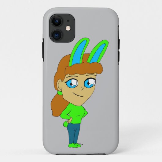 chibi bunnygirl Case-Mate iPhone case (Achterkant)