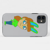 chibi bunnygirl Case-Mate iPhone case (Achterkant (horizontaal))