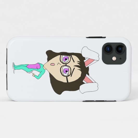 chibi bunnygirl Case-Mate iPhone case (Achterkant (horizontaal))
