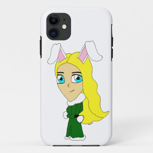 chibi bunnygirl Case-Mate iPhone case (Achterkant)
