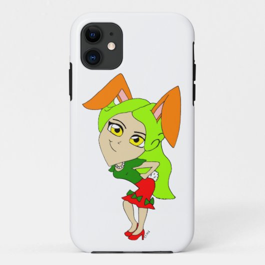 chibi bunnygirl Case-Mate iPhone case (Achterkant)