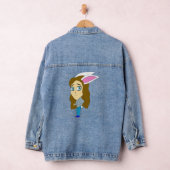 chibi bunnygirl denim jacket (Hangar)
