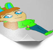 chibi bunnygirl foto afdruk (Hoek)