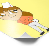 chibi bunnygirl foto afdruk (Hoek)