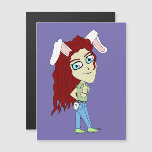 Chibi Bunnygirl giving a thumbs up