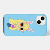 chibi bunnygirl iPhone hoesje (Achterkant horizontaal)