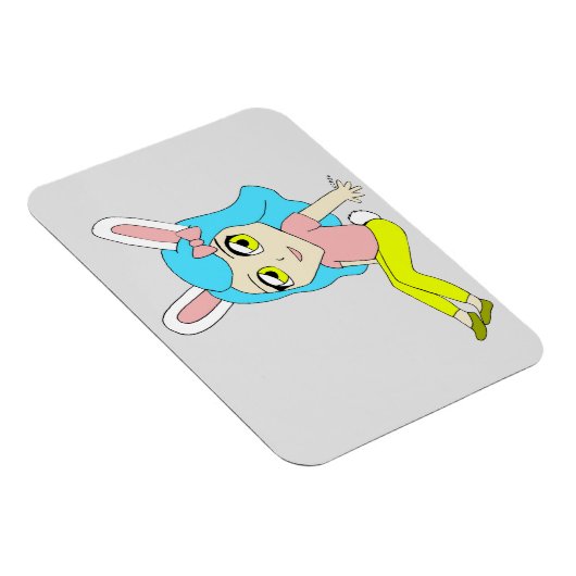 chibi bunnygirl magneet (Rechterzijde)