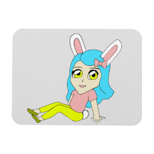chibi bunnygirl magneet