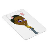 chibi bunnygirl magneet (Rechterzijde)