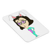 chibi bunnygirl magneet (Rechterzijde)