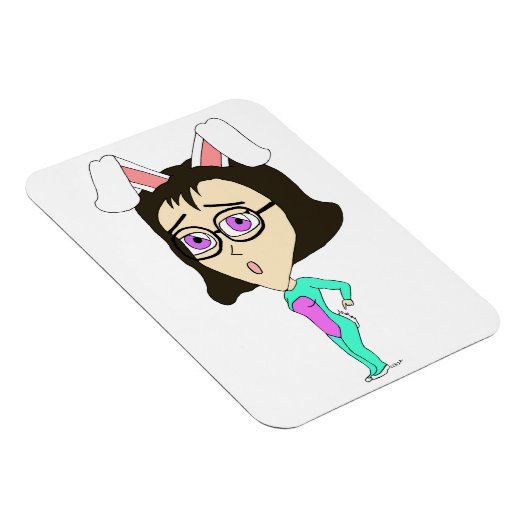 chibi bunnygirl magneet (Rechterzijde)
