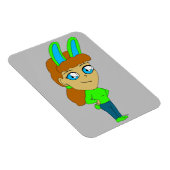 chibi bunnygirl magneet (Rechterzijde)